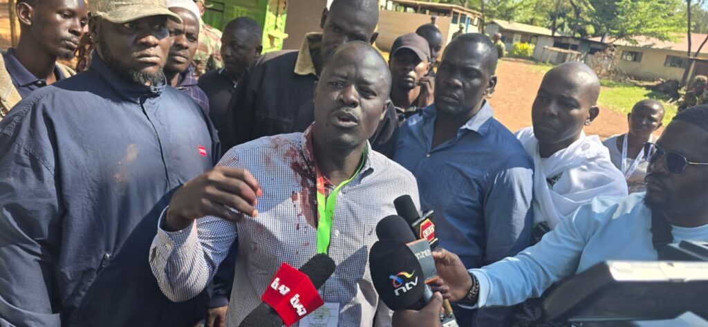 Kaluma addressing media in Kasipul